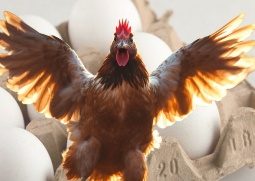 Crise do ovo não se resolve com voo de galinha